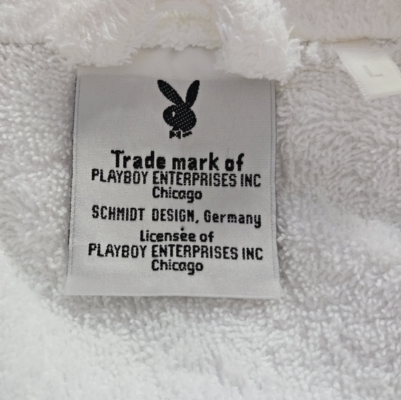 Vintage Playboy Terry Cloth Bathrobe 40th Anniversary - Picture 7 of 9